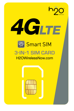 H20 Wireless ATT Pre-Paid Sim Card Starter
