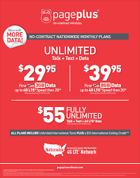 page plus prepaid plans